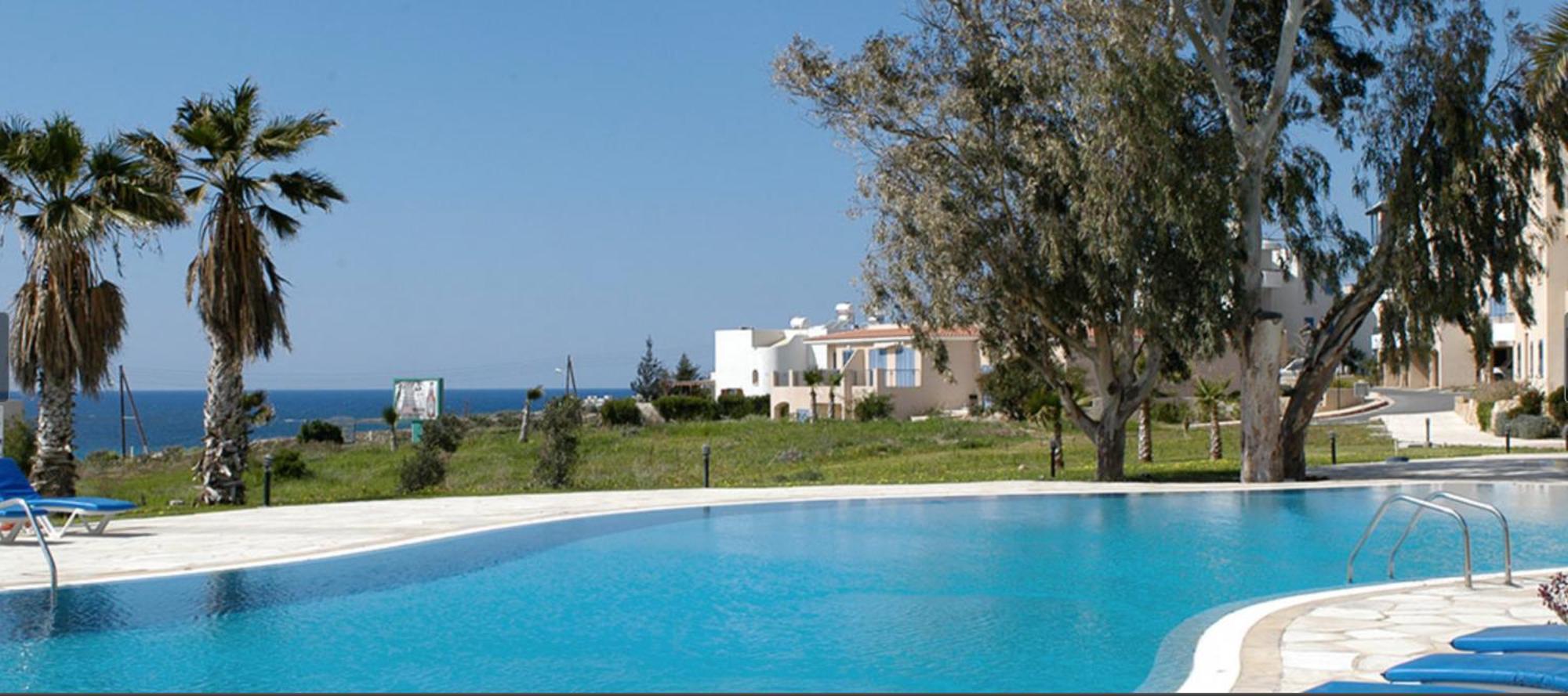 King'S Palace - Spacious 2 Bed, 2 Bath With Sea And Pool Views Lägenhet Paphos Exteriör bild